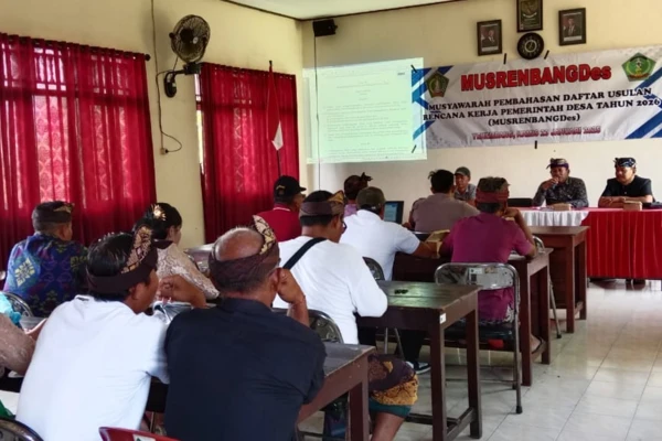 Musrenbangdes Desa Yehembang