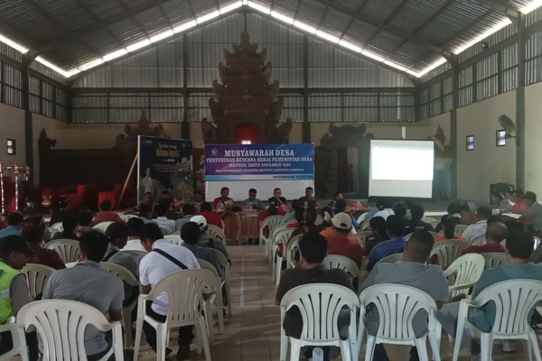 Musdes RKP Tahun Anggaran 2025 Desa Penyaringan