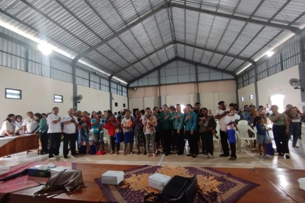 Pemberian PMT Baduta dan Bumil Tahun 2024 di Kecamatan Mendoyo